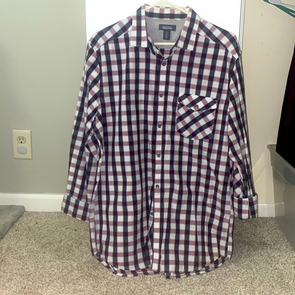 Kenneth Cole plaid